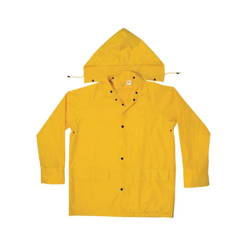 Custom Leather Craft R102M Yellow Polyester 3 Piece Suit, Medium