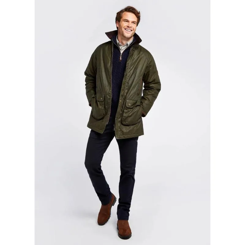 Dubarry Brunswick Mens Primaloft Wax Jacket - Verdigris