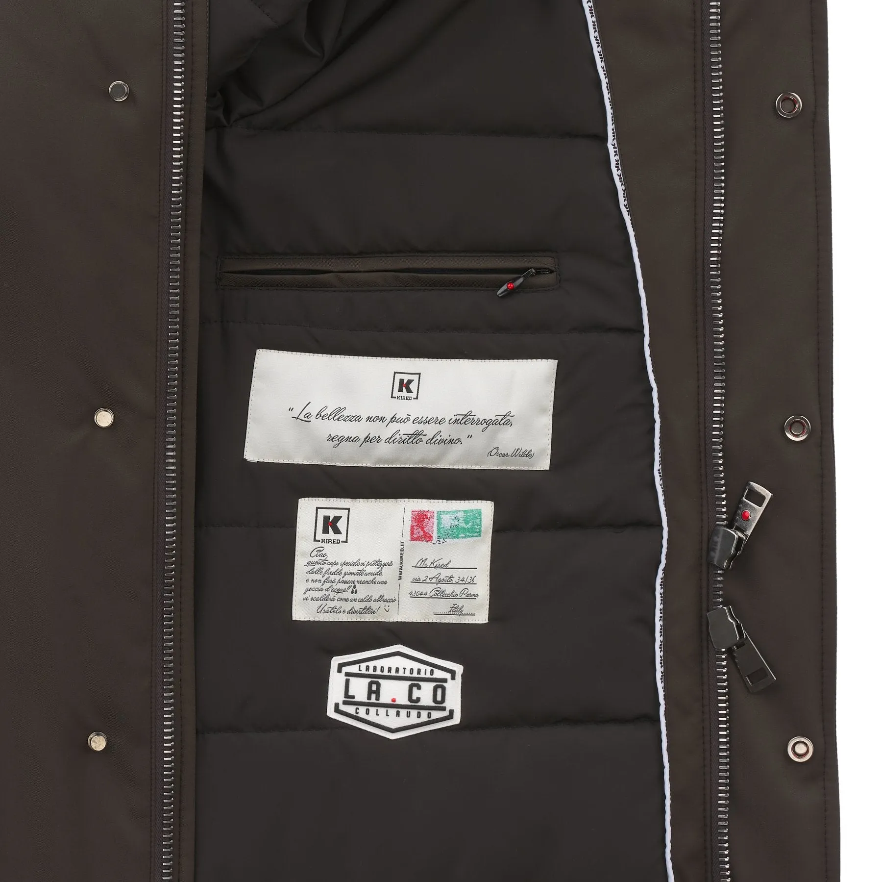 Hooded Mackintosh Jacket