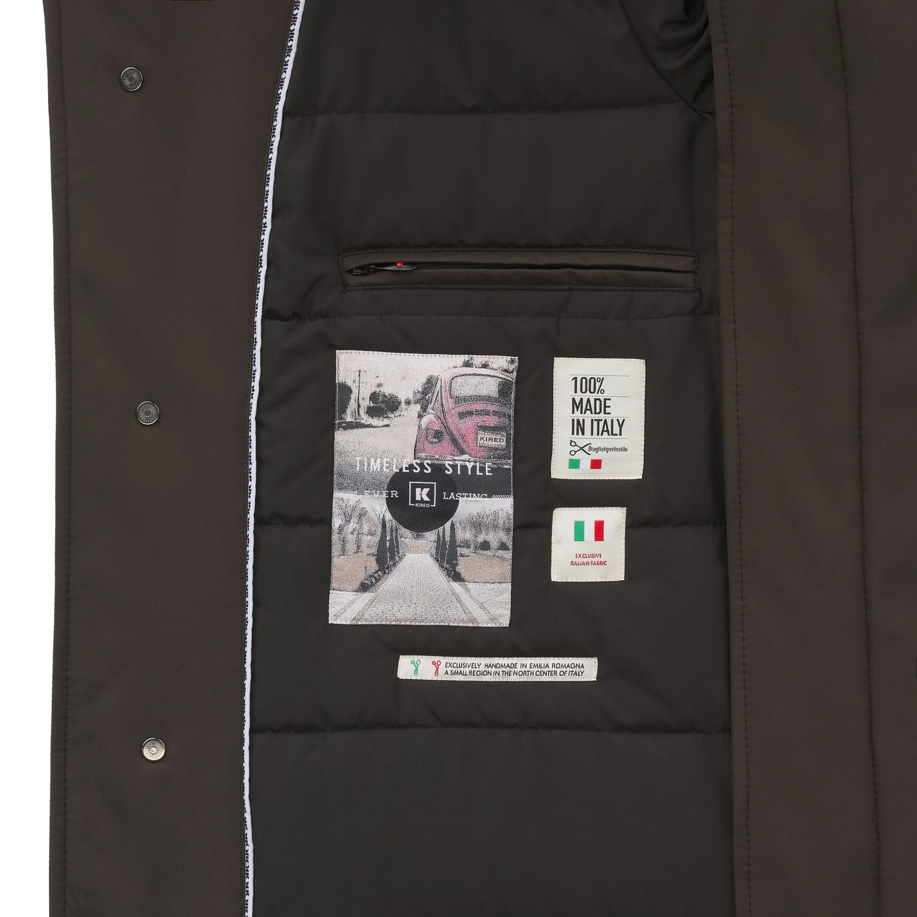 Hooded Mackintosh Jacket