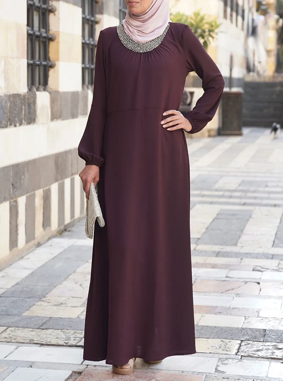 Mukai Abaya Gown