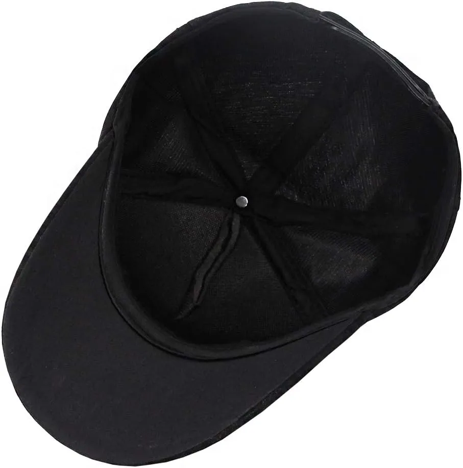 Surkat Studded Rhinestone Baseball Cap Bun Ponytail Adjustable Hat Sparkle Bling Denim Sun Hat