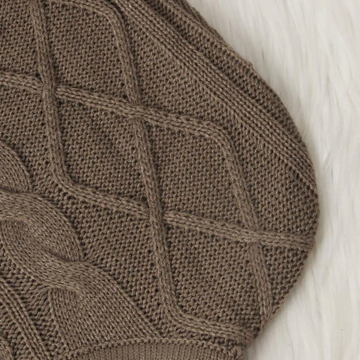 Women's Turtleneck Sweaters Chunky Cable Knit Pullover 2023 Fall Fashion Side Slit Poncho Sweater Shawl Top